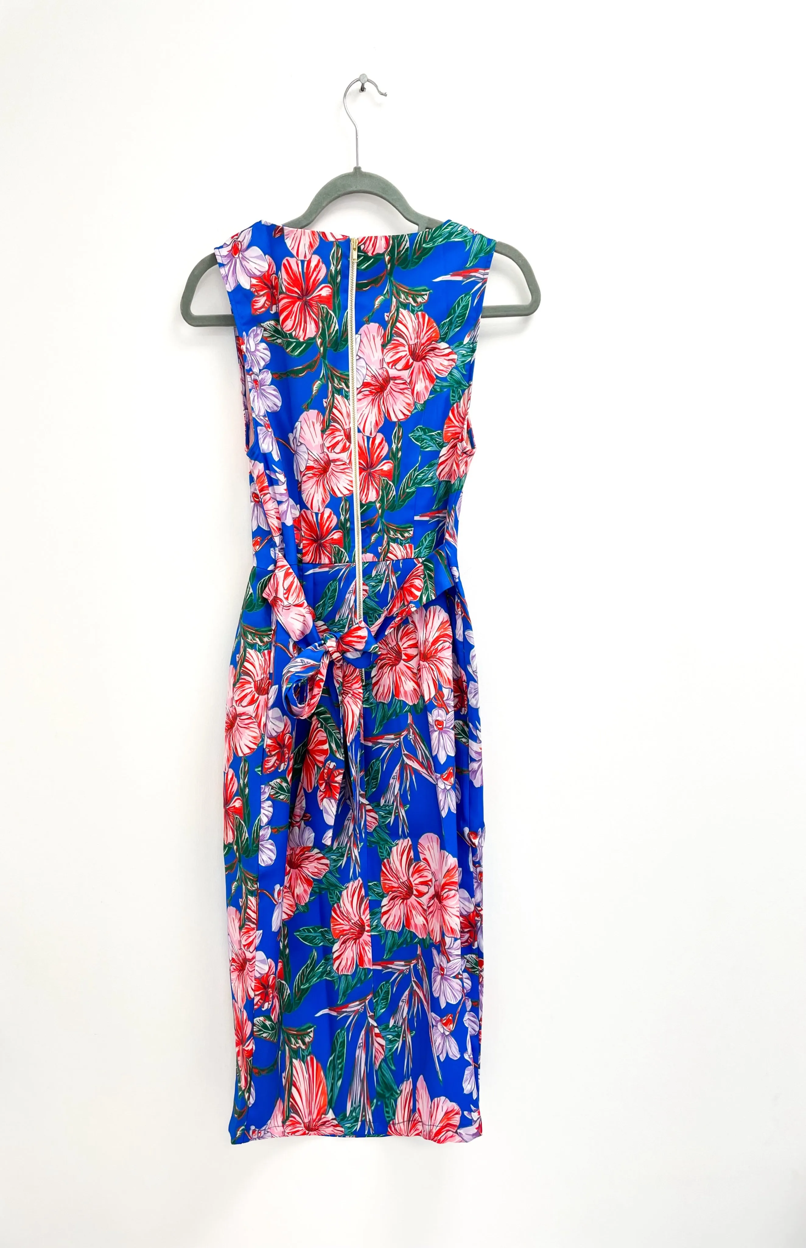 A1614 Willina Floral Print Tulip Dress