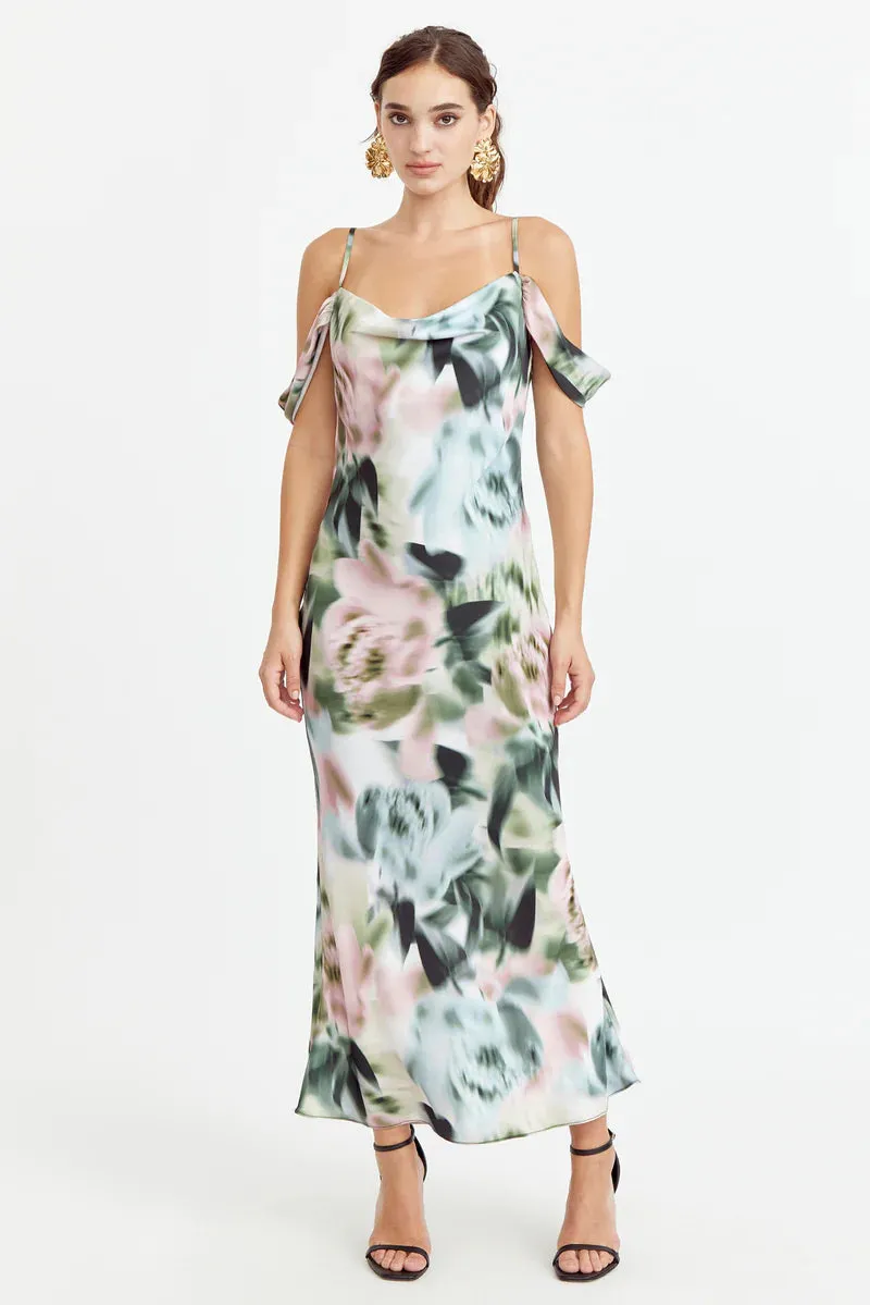 adelyn rae Kastell Off Shoulder Slip Dress