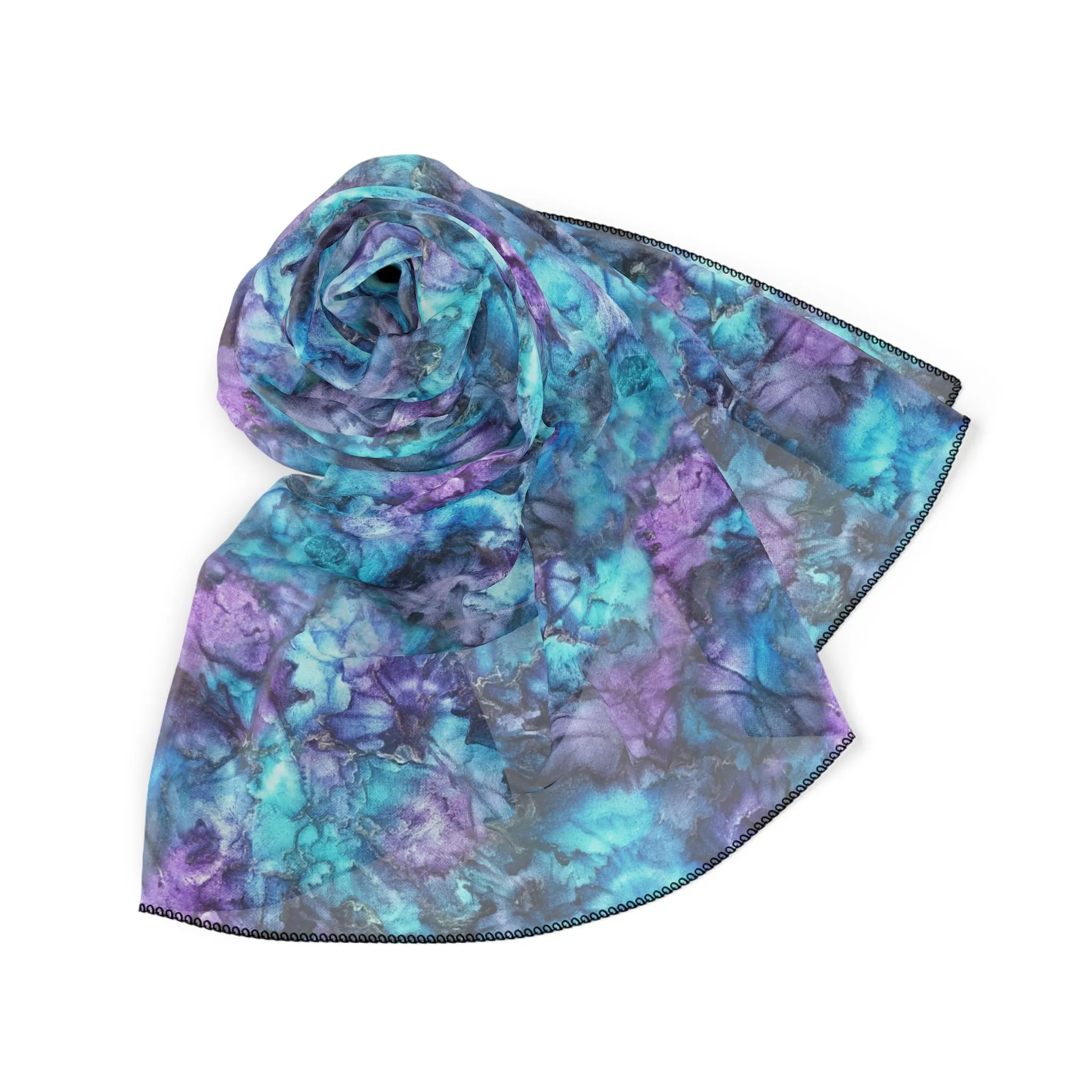 Chiffon Scarf - Just Breathe Print