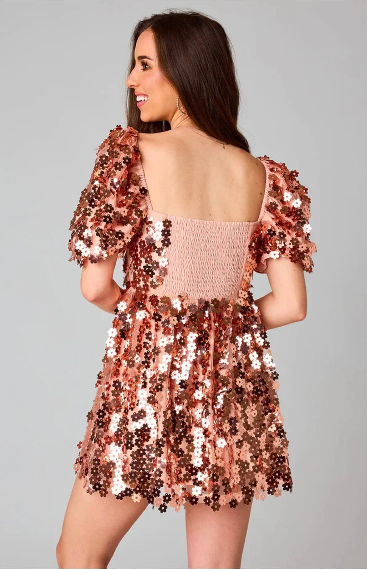 Disco Flowers Dress