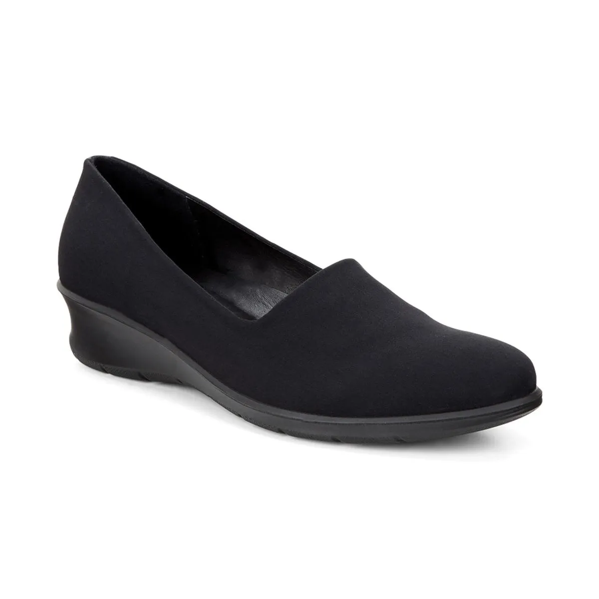 Ecco Women's Felicia Stretch Black Fabric