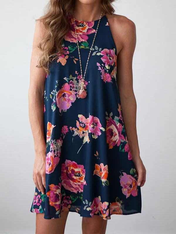 Floral Mini Beach Dress