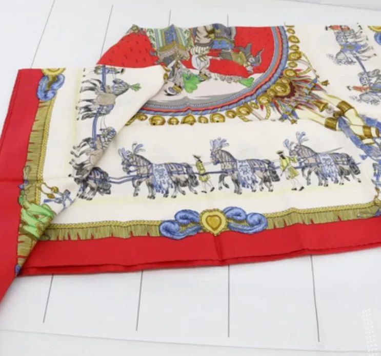 Hermes Silk Scarf