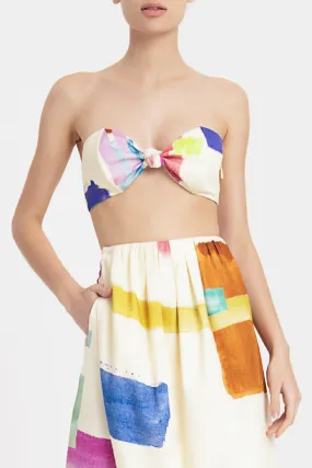 Illusion Strapless Top