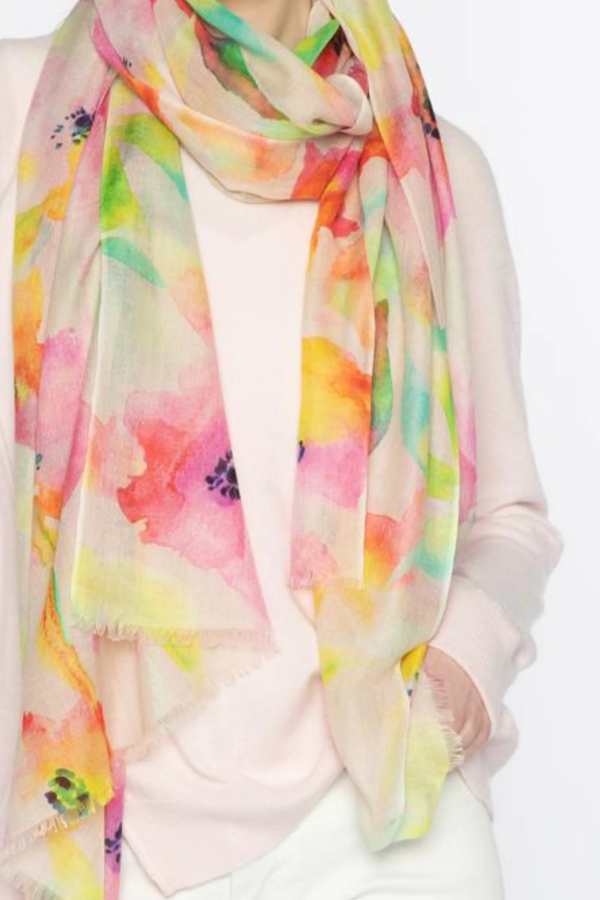 Kinross Posy Print Scarf