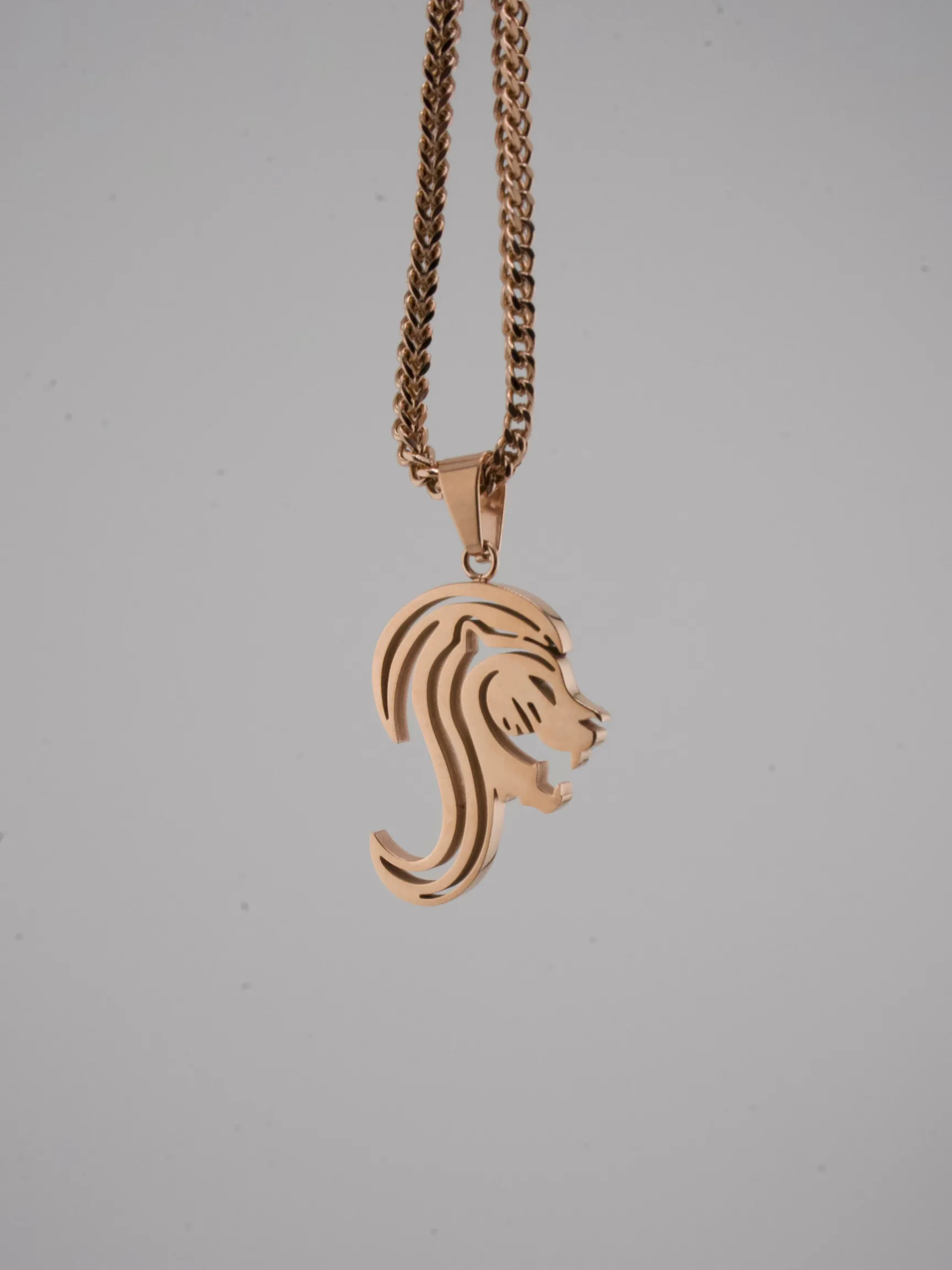 LION FRANCO CHAIN- ROSE GOLD