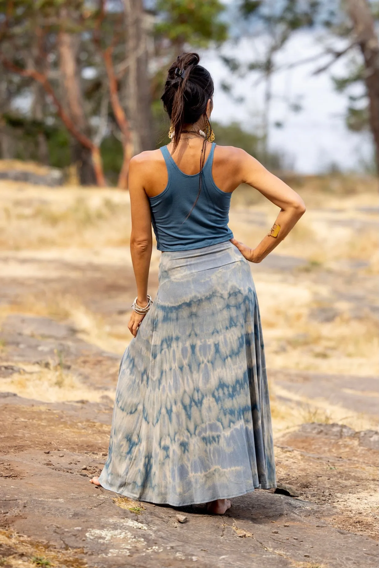 Monarch Skirt - Shibori