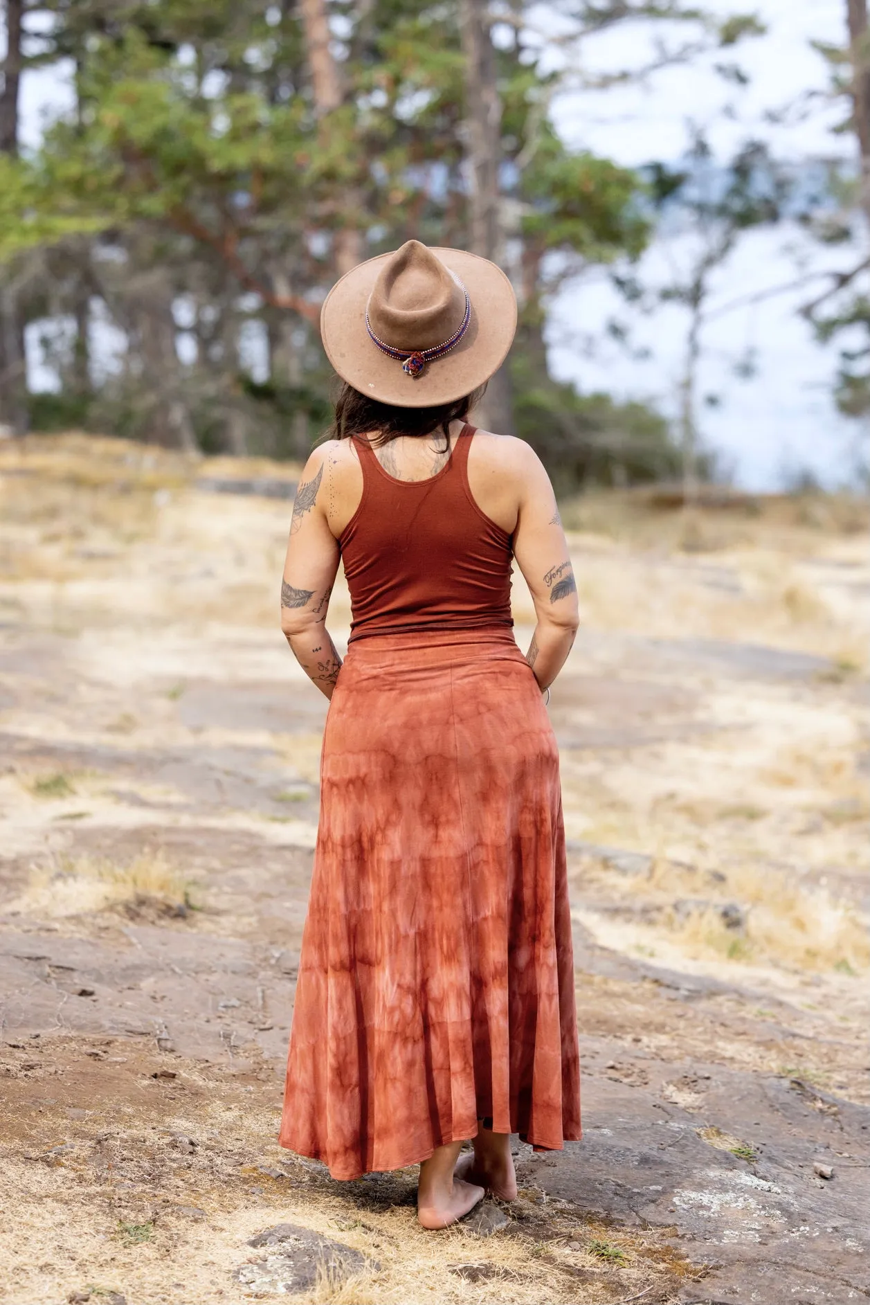 Monarch Skirt - Shibori