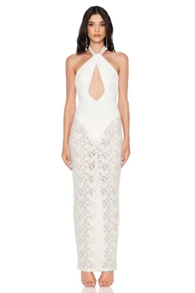 Nookie Roxana Halter Gown - Unlined Ivory