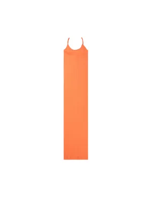 NPS Strap Dress Solid Colour, Orange