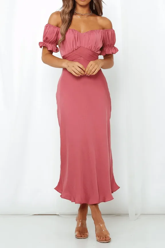 Samantha Dress - Mauve