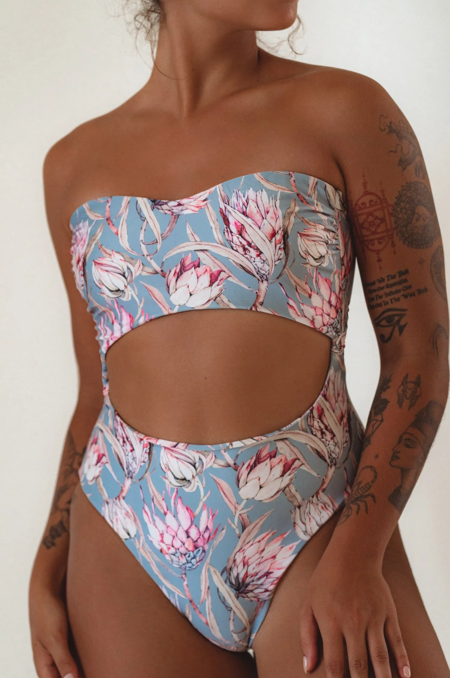 San Leo One Piece Cut-out Swimsuit