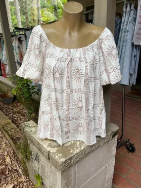 SUNNYSIDE top (on or off shoulder)