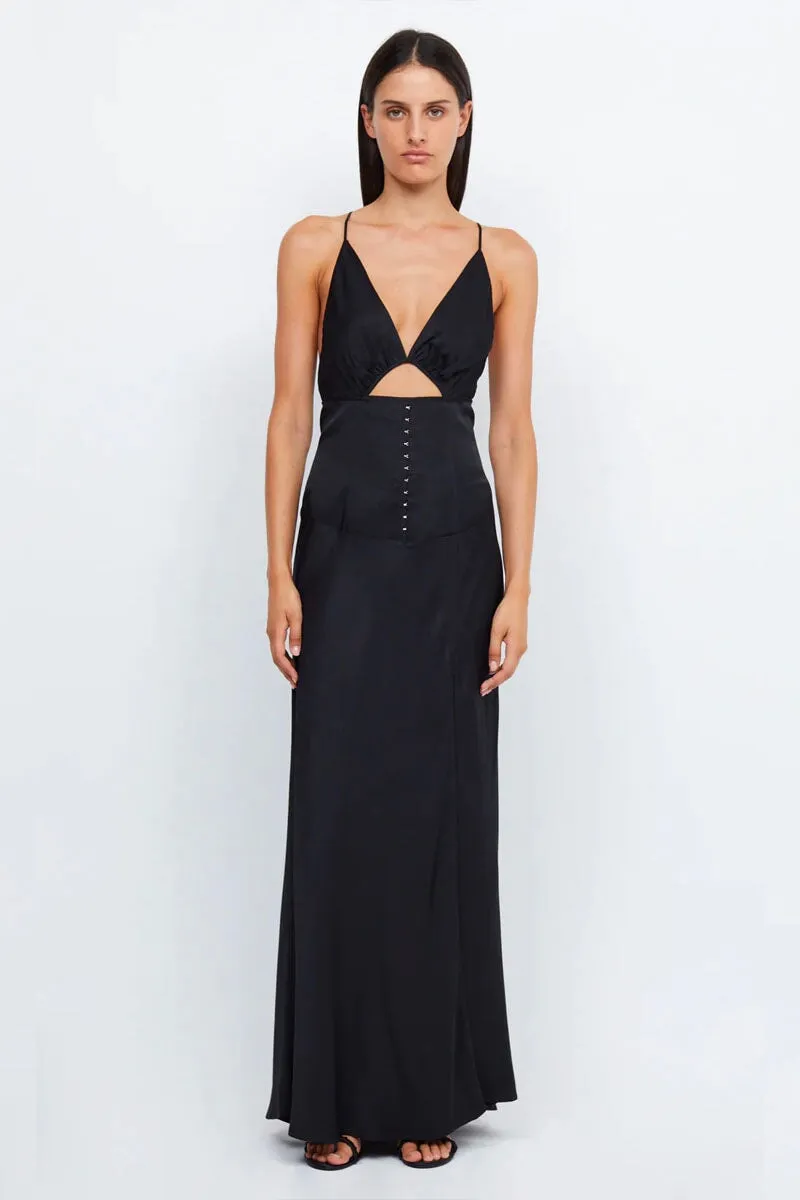 TERESA MAXI DRESS-BLACK