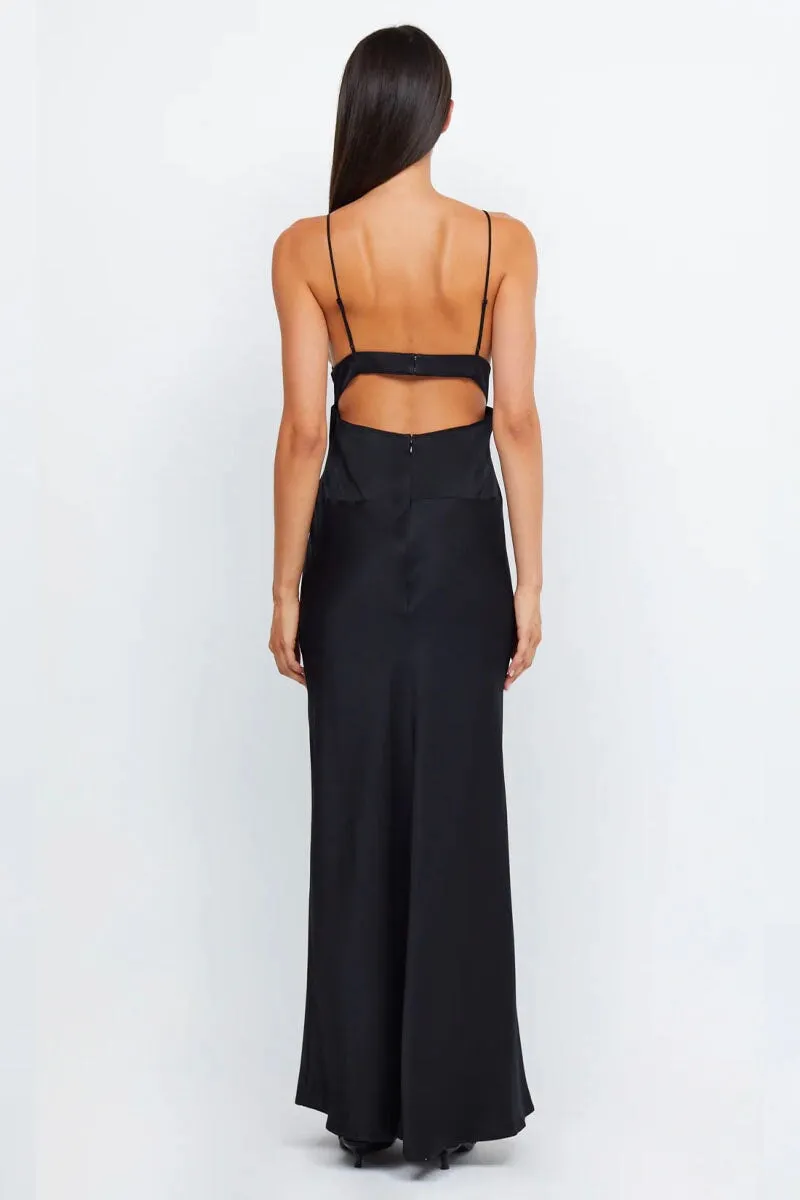 TERESA MAXI DRESS-BLACK