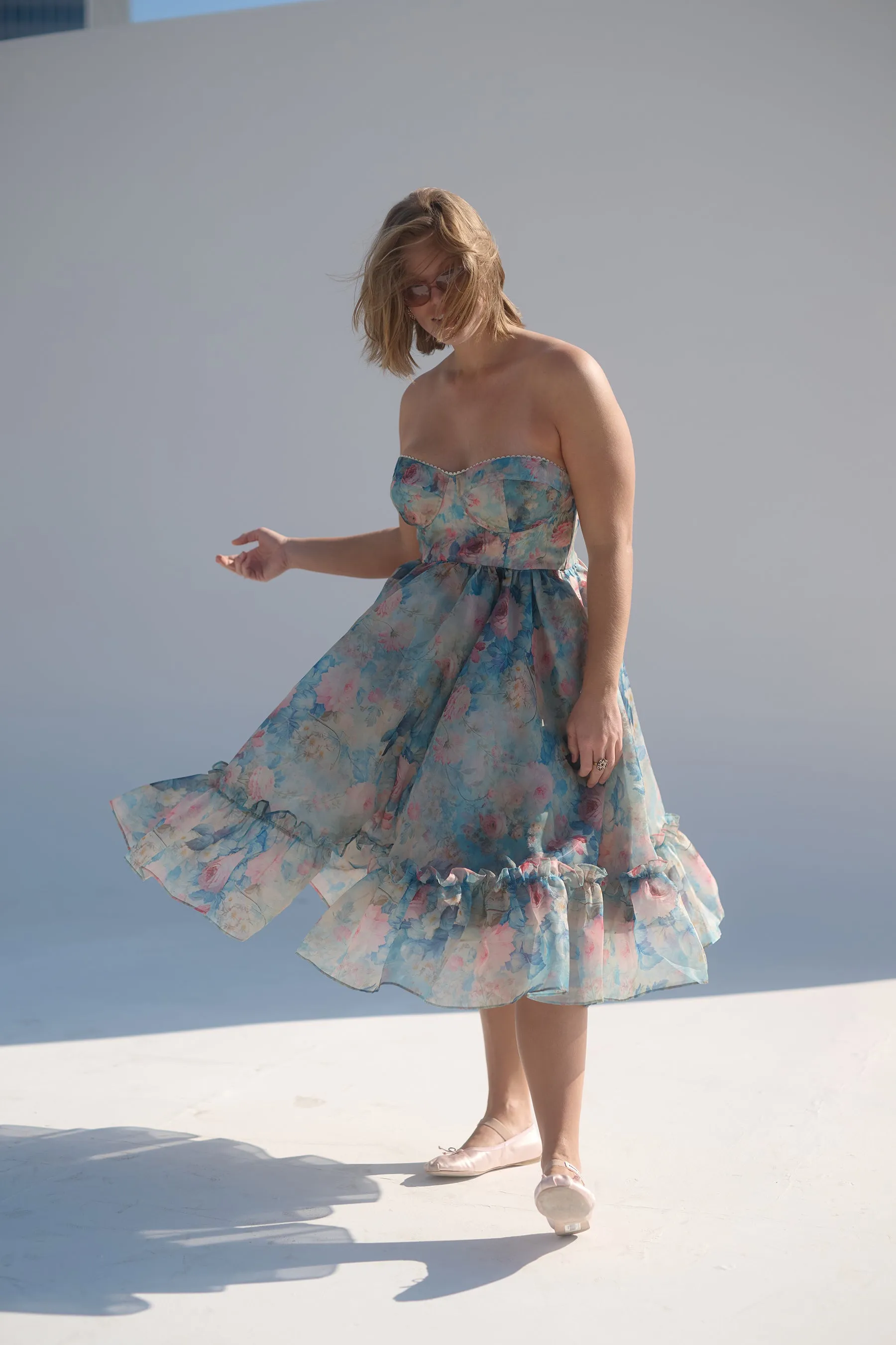 The Chateau Paper Lovebird Dress