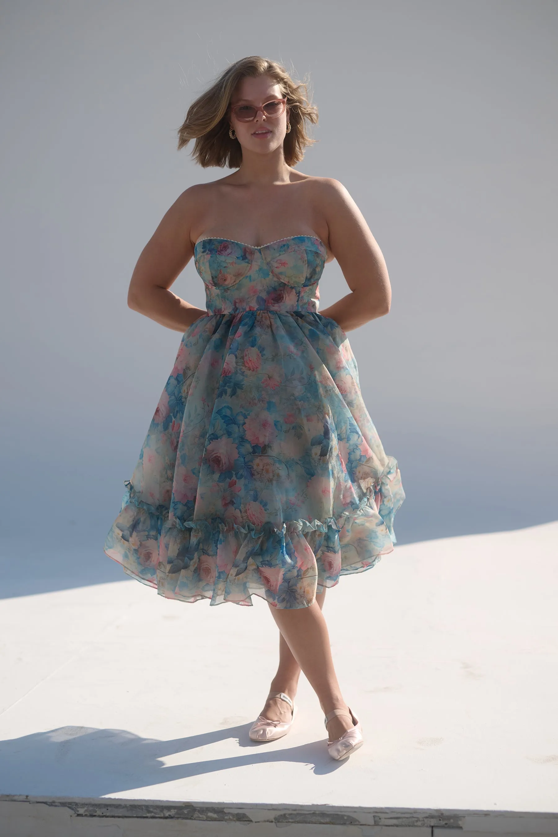 The Chateau Paper Lovebird Dress