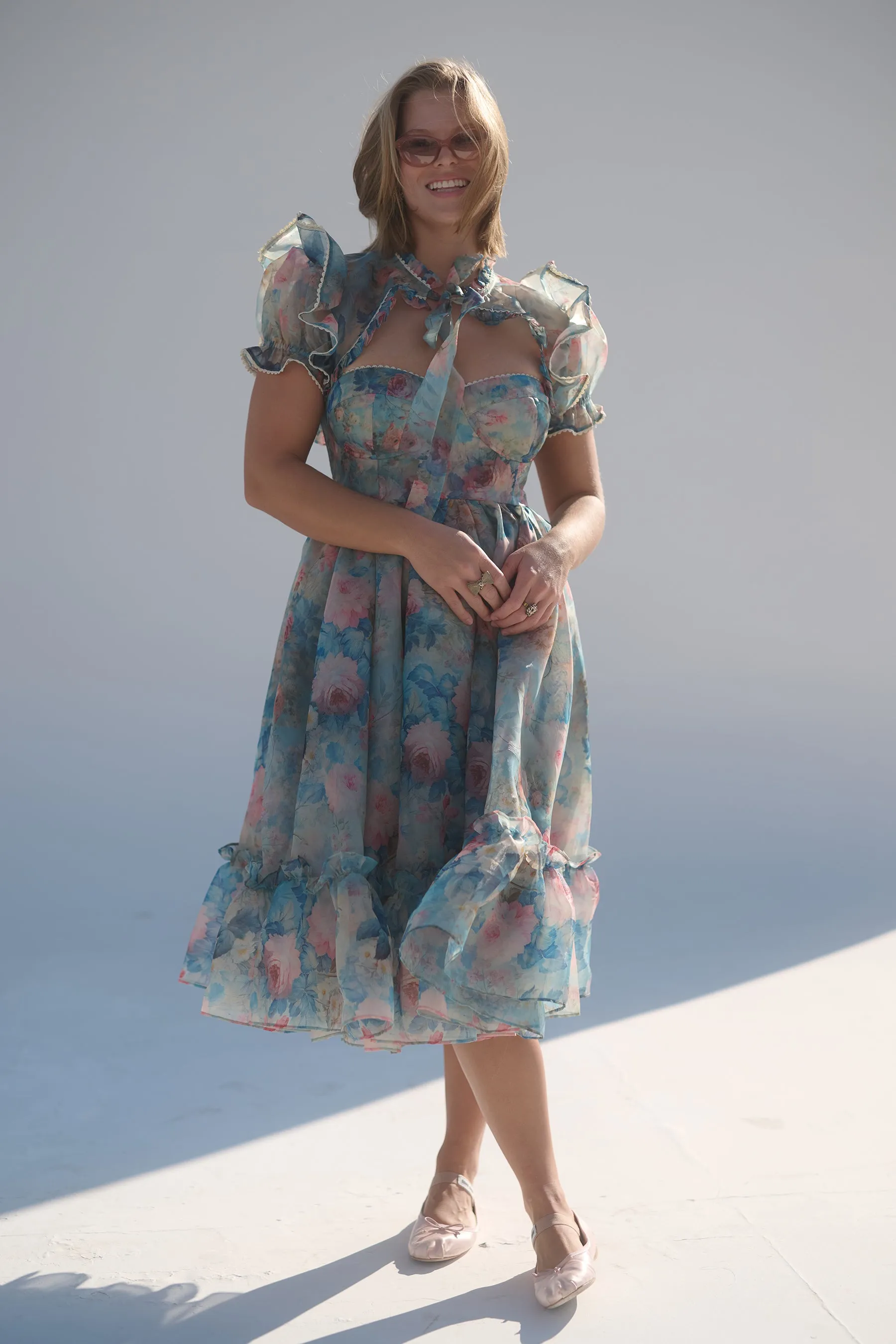 The Chateau Paper Lovebird Dress