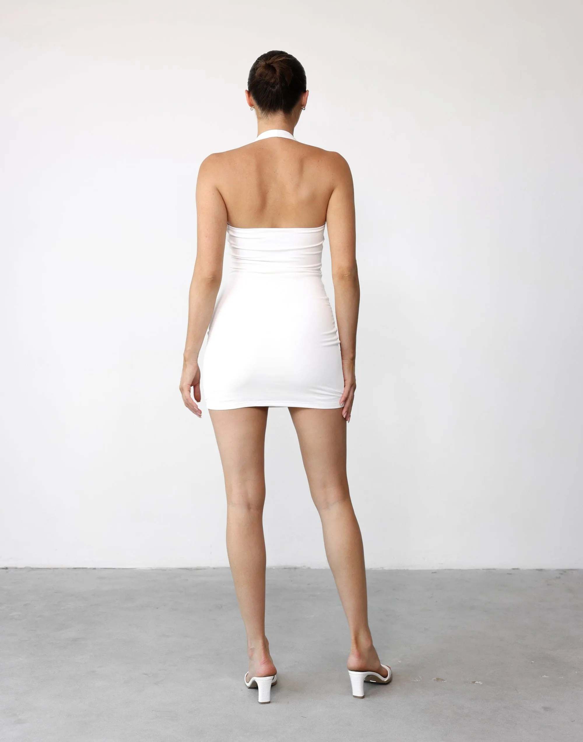 Veena Mini Dress (White)