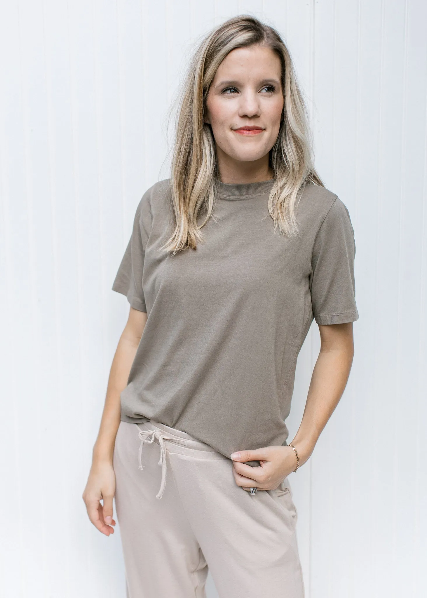 Warm Grey Tee