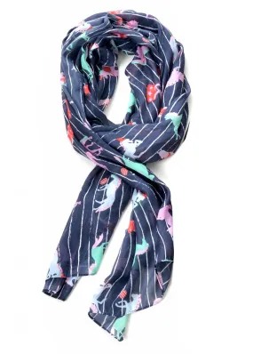 Womens Everyday TC Print Scarf