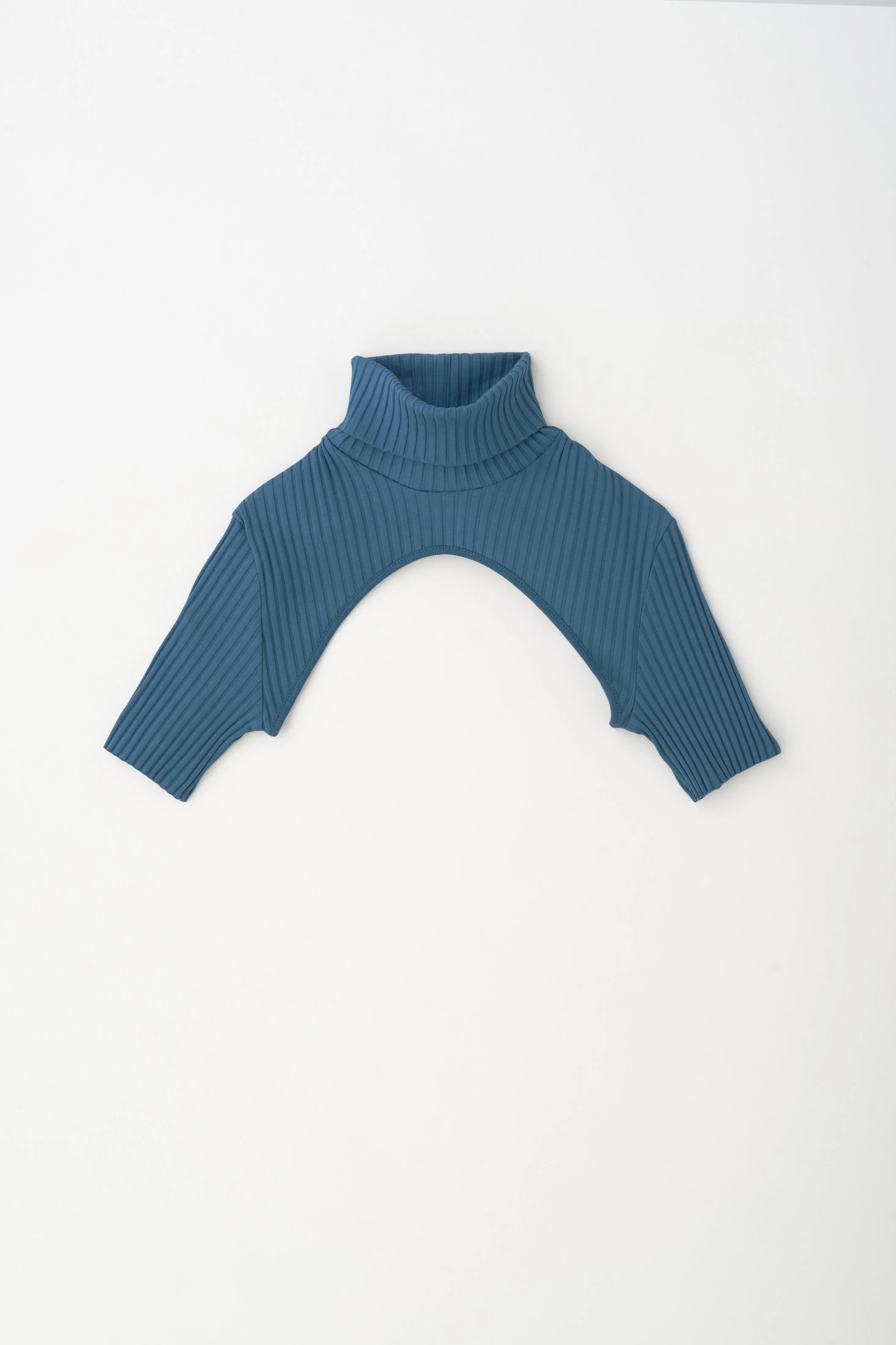 Women's Nile Rib Mini Shrug in Marine Blue