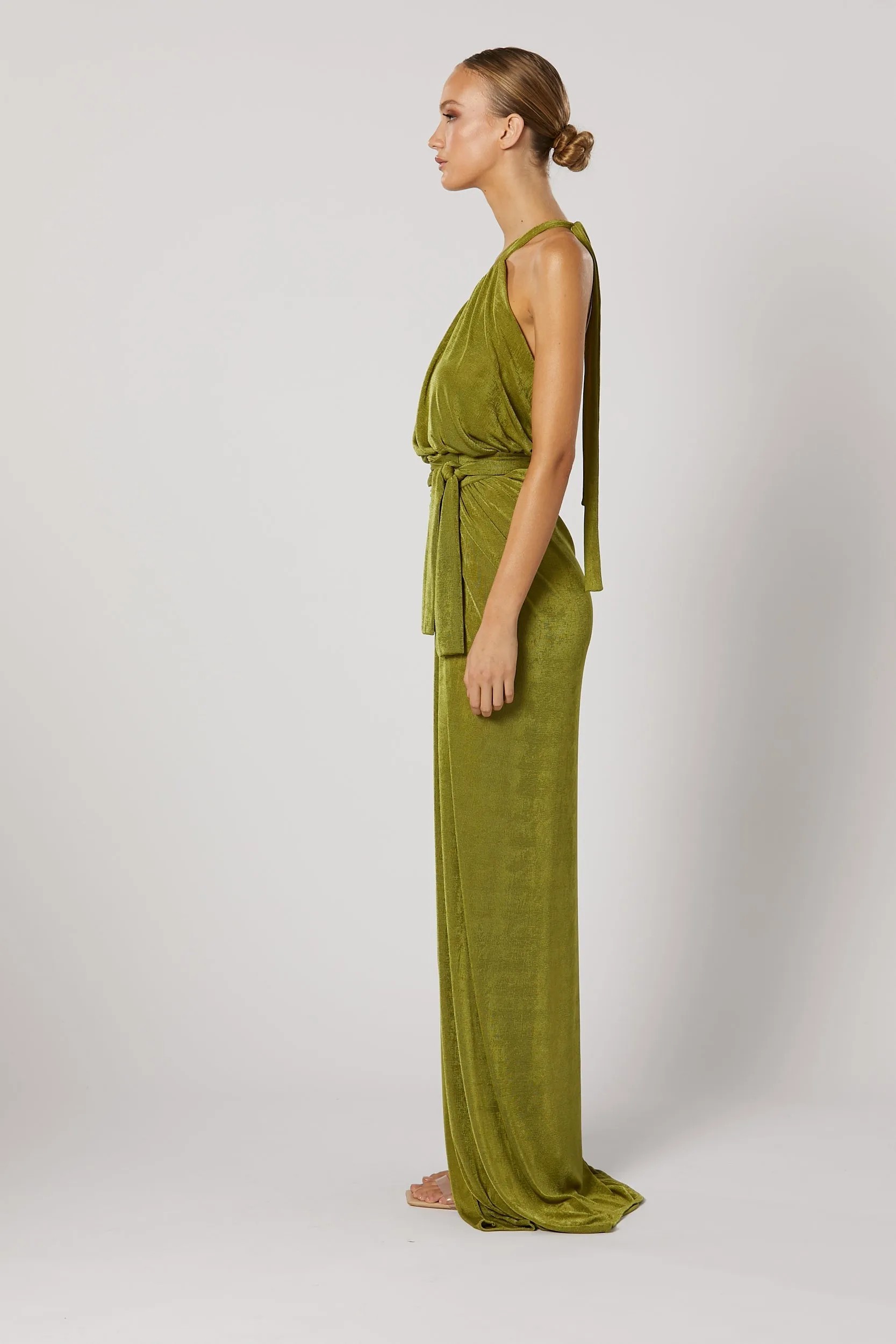 Xenia Maxi Dress - Green