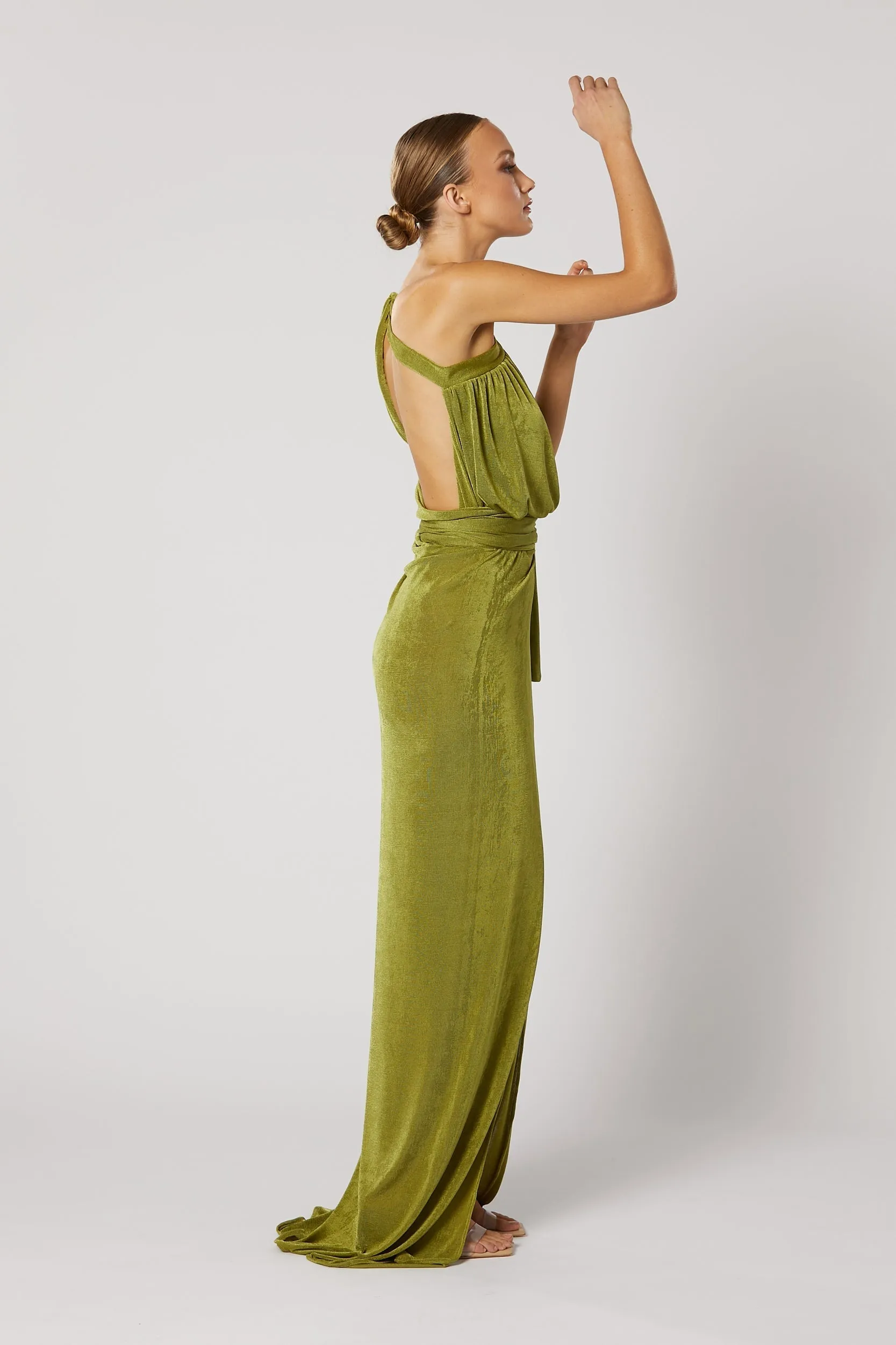 Xenia Maxi Dress - Green