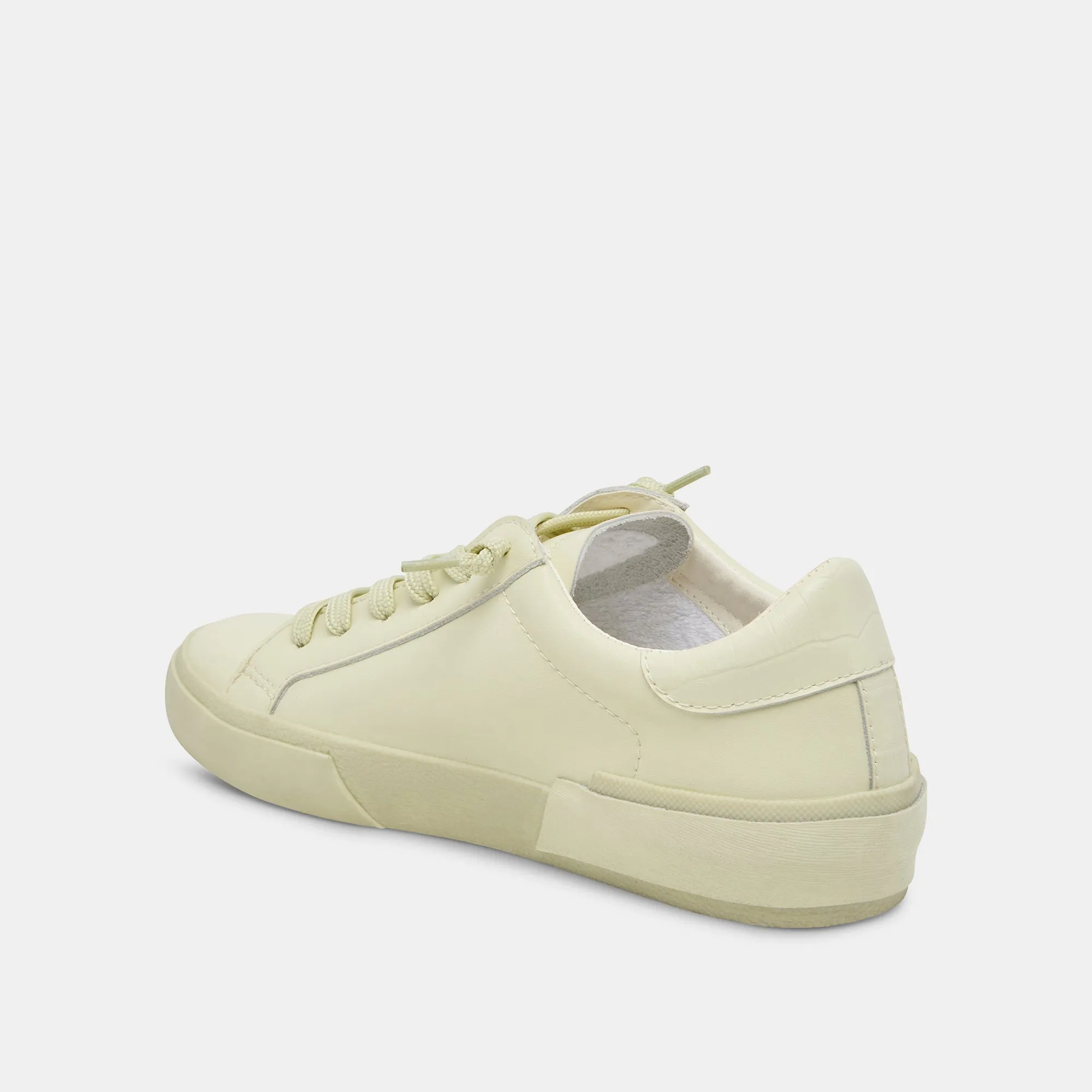 ZINA 360 SNEAKERS CUCUMBER RECYCLED LEATHER